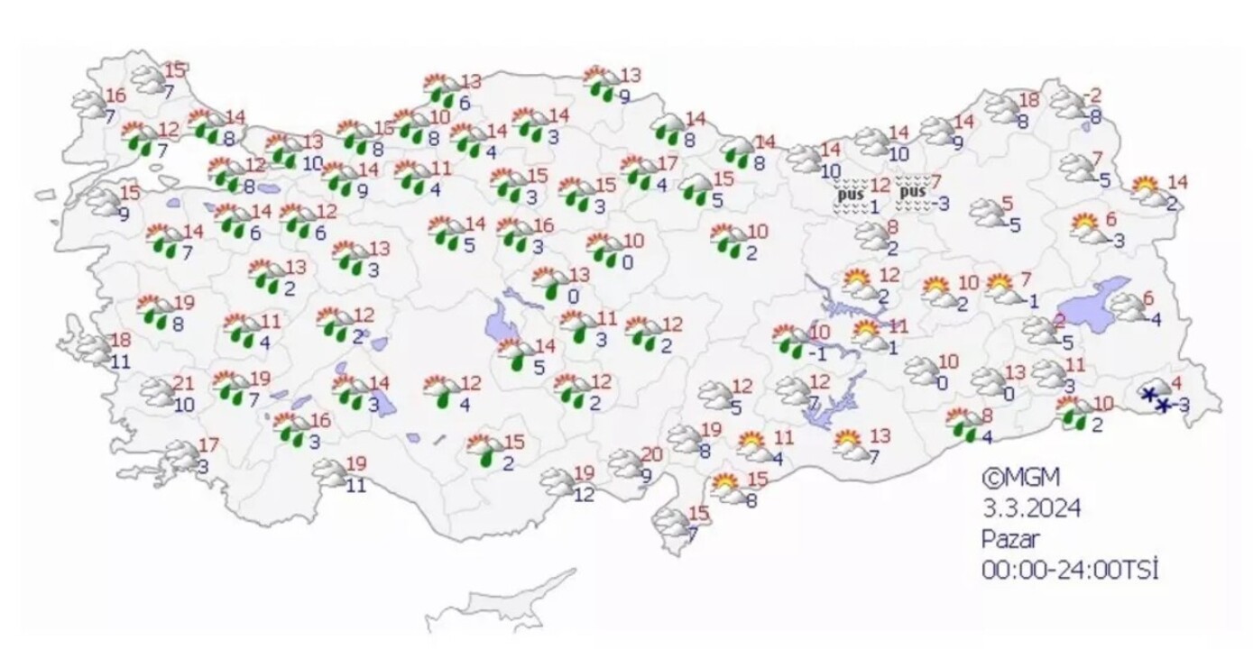 Ankara, İstanbul ve İzmir'de çamur yağmuru bekleniyor