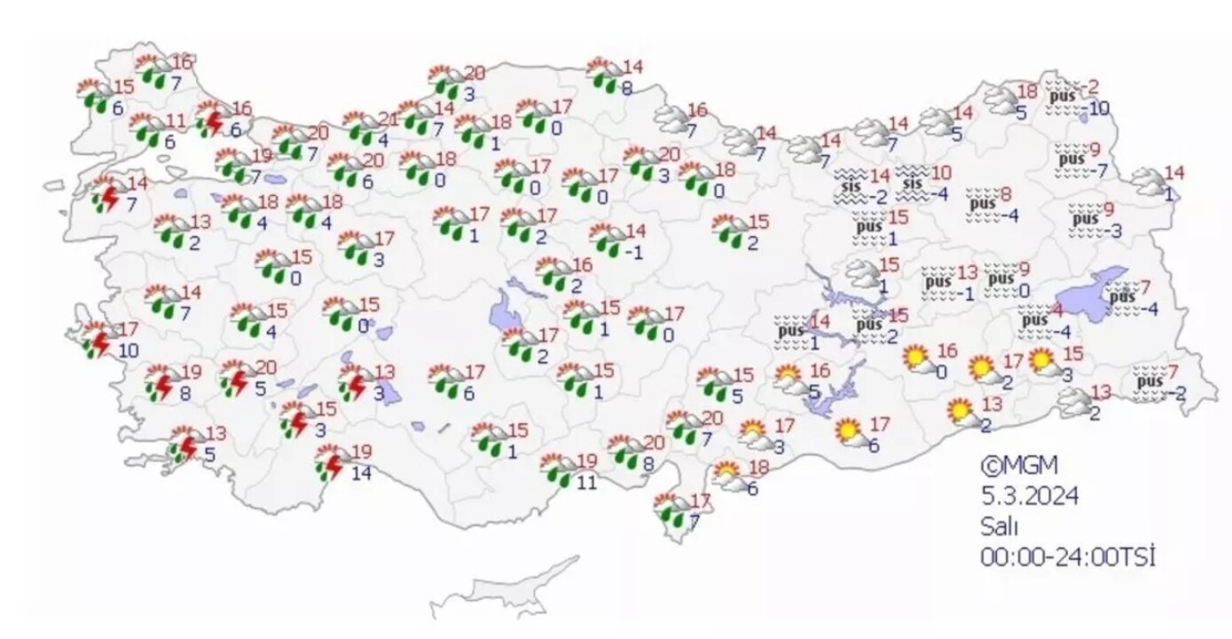 Ankara, İstanbul ve İzmir'de çamur yağmuru bekleniyor